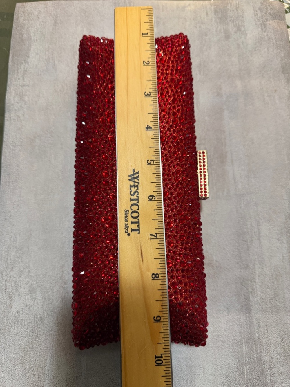 Elegant Red Clutch Bag - Picture 9 of 11